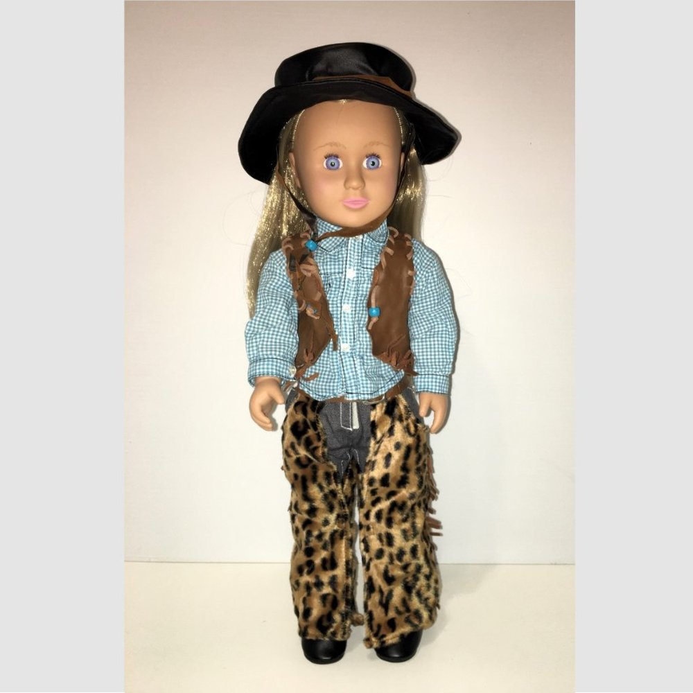 Tolly Tots Doll Clothing Western Outfit 7 pieces